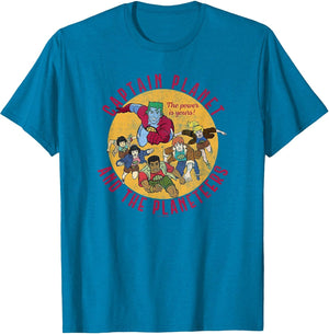 Captain Planet and The Planeteers Retro Logo