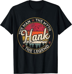 Hank The Man The Myth The Legend Personalized Name