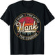 Hank The Man The Myth The Legend Personalized Name