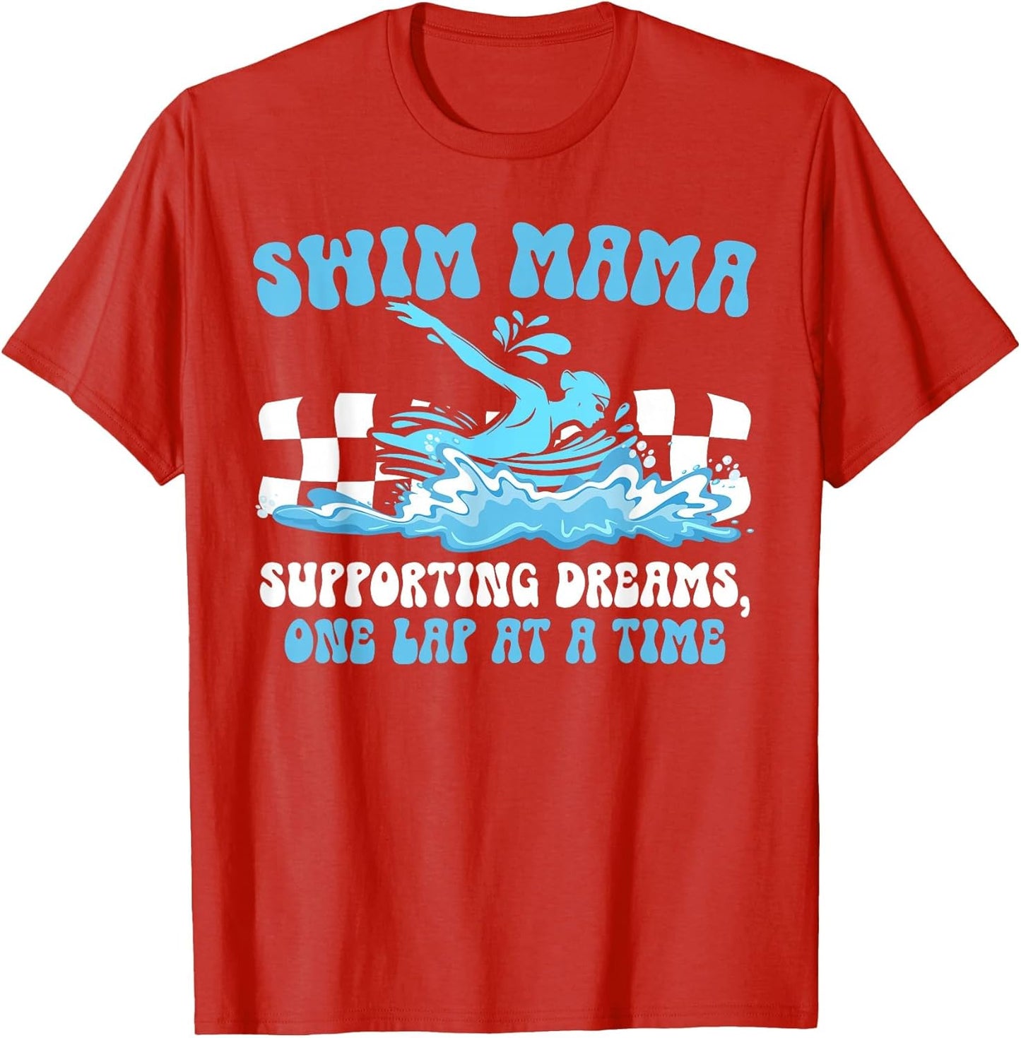 Swim Mama Groovy Swim Mom of A Swimmer Mom Swimming Mom