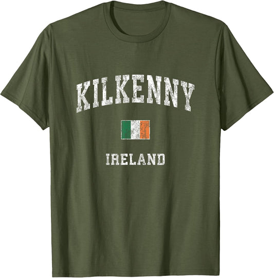 Kilkenny Ireland Vintage Athletic Sports Design