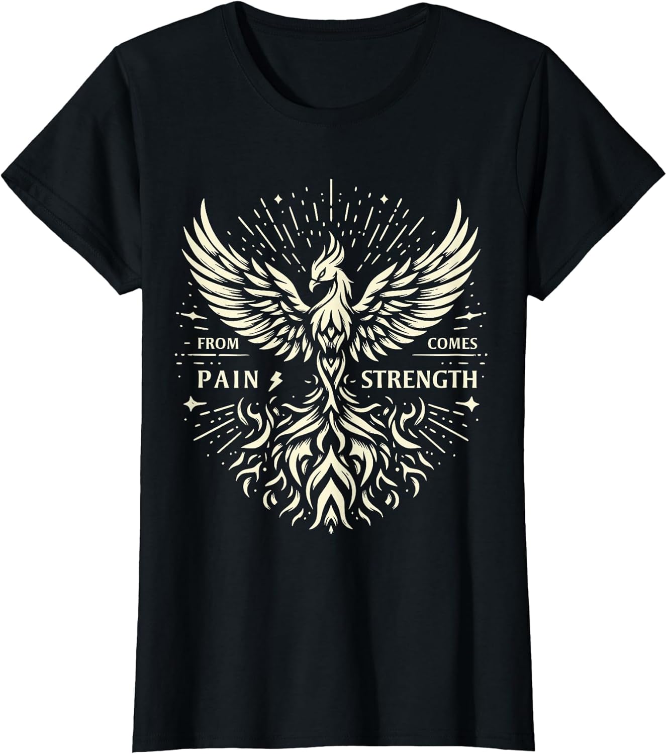 from Pain Comes Strength, Phoenix Rising from Flames