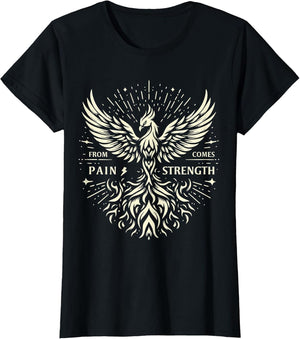from Pain Comes Strength, Phoenix Rising from Flames