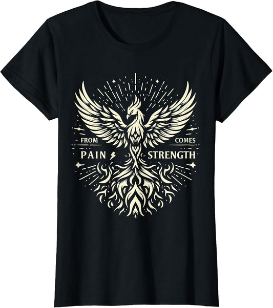 from Pain Comes Strength, Phoenix Rising from Flames