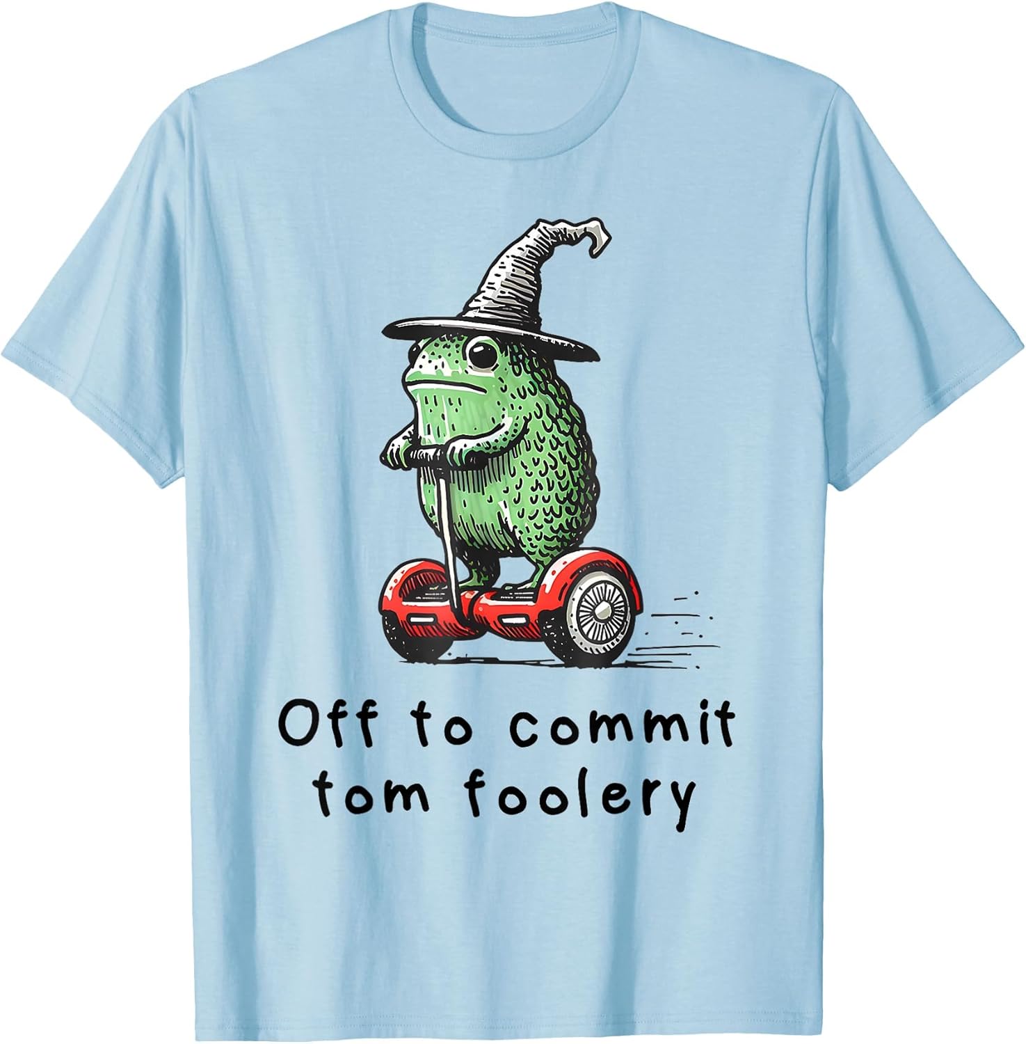 Whimsical Frog Wizard Off to Commit Tom Foolery Frog Meme