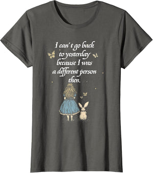 Alice in Wonderland Quote - Whimsical Fantasy World Novel