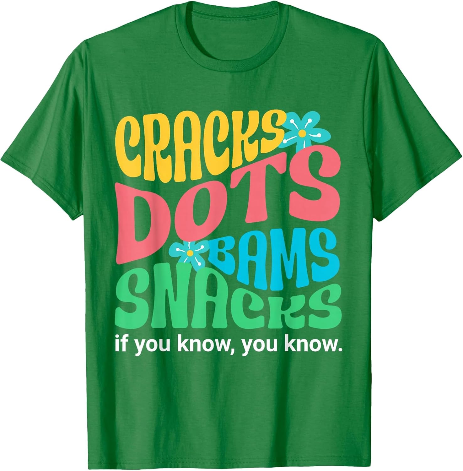 Retro Mahjong Cracks Dots Bams Snacks, Women Groovy Floral