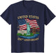 250 Years 1776-2026 250th Birthday Patriotic American Flag