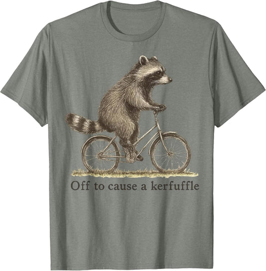 Off to Cause A Kerfuffle Raccoon