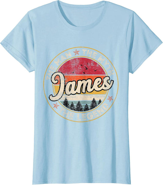 James The Man The Myth The Legend Personalized Name