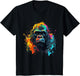 Cool Gorilla on Colorful Painted Gorilla