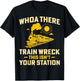 Whoa There Train Wreck This Isn't Your Station - Locomotive