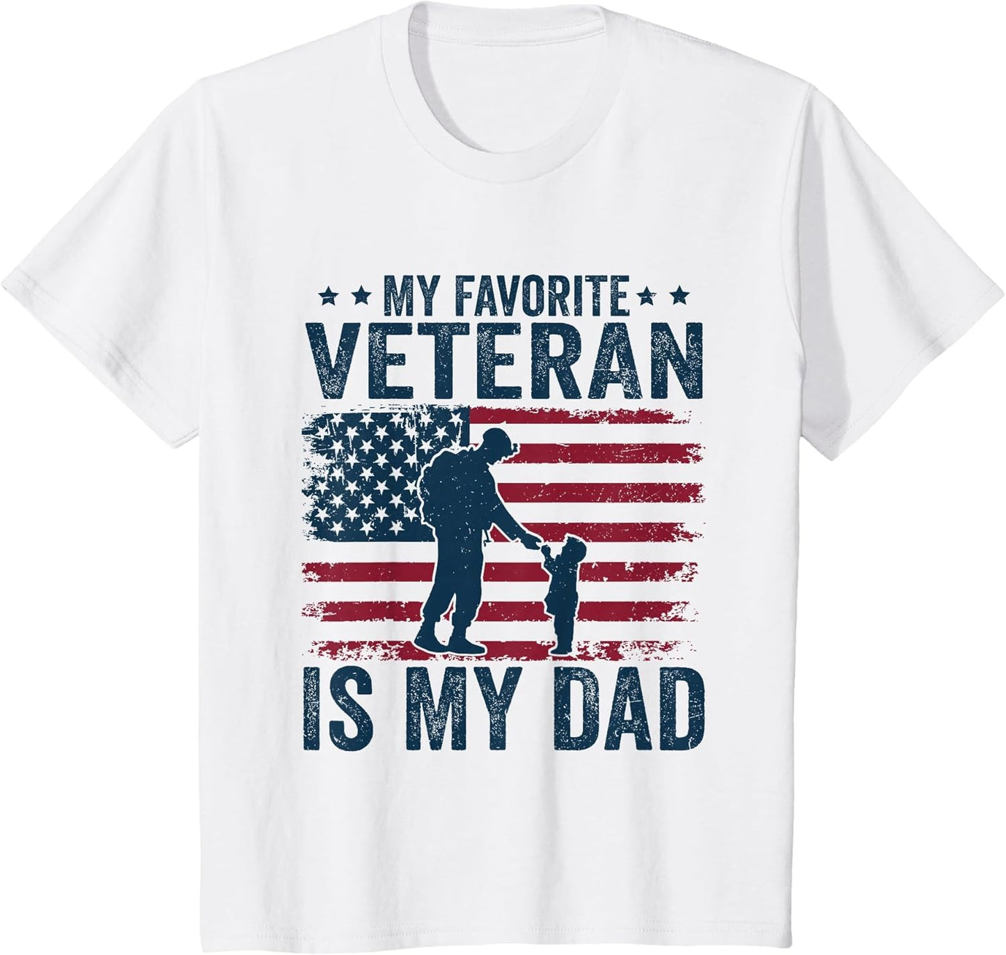 Father Veterans Day My Favorite Veteran is My Dad for Kids