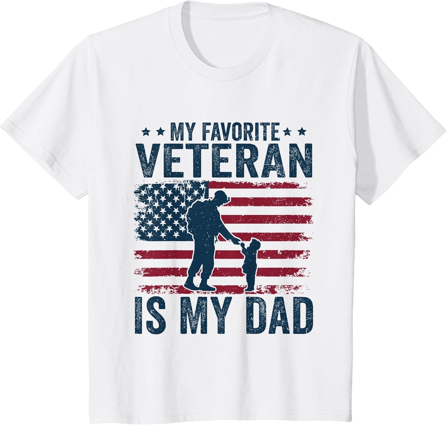 Father Veterans Day My Favorite Veteran is My Dad for Kids