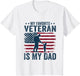 Father Veterans Day My Favorite Veteran is My Dad for Kids
