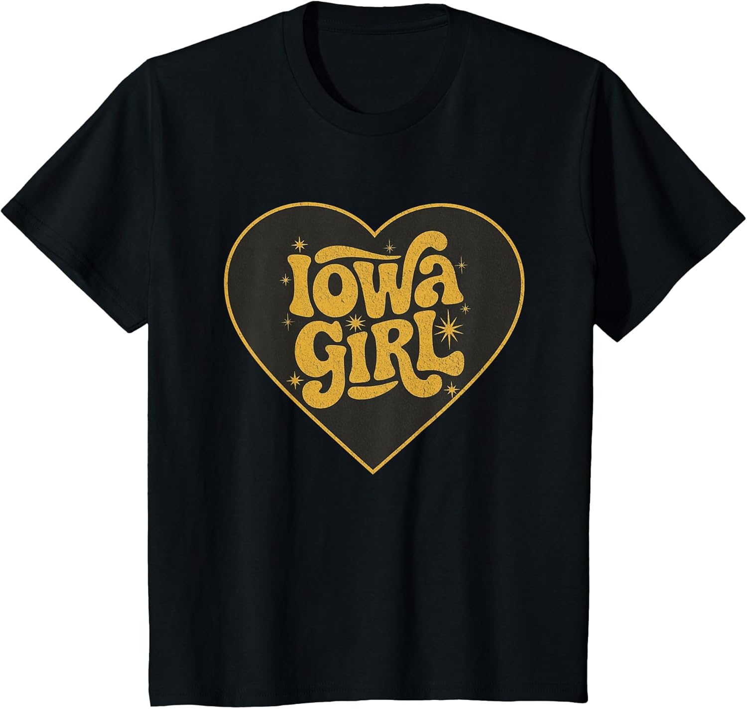 Retro Iowa Girl Heart Throwback Iowa Girls