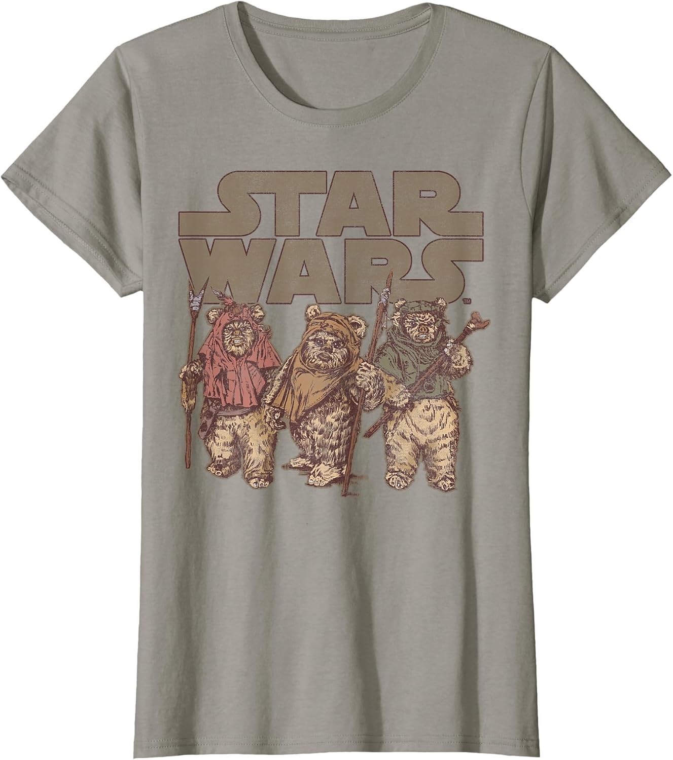 Star Wars Ewok Group Shot Logo