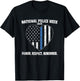 National Police Week 2025 - Vintage Blue Line American Flag