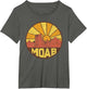 Retro Moab, Utah - Vintage Desert Sunset 80s Graphic