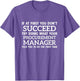 If at First You Don't Succeed - Procurement Manager