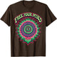 Free Your Mind Groovy Hippie Spirit Design
