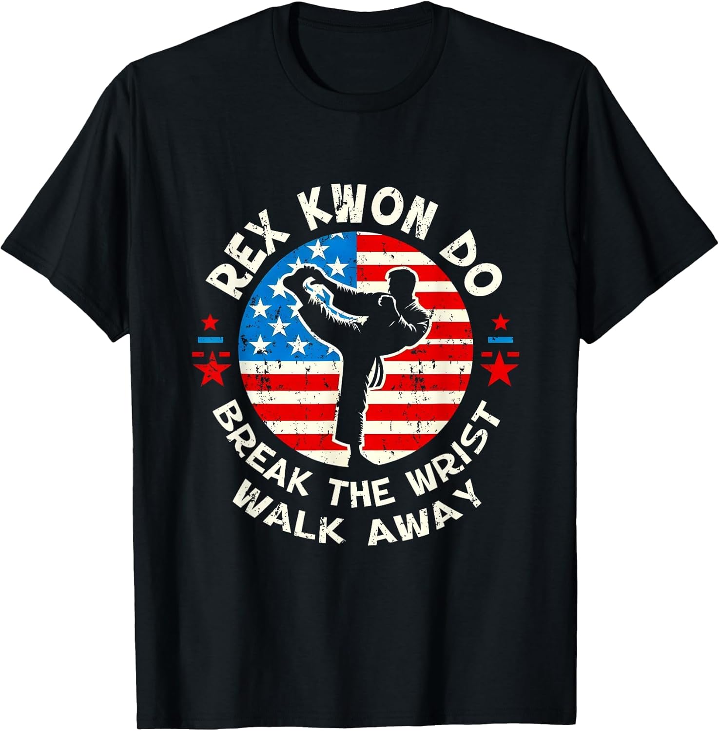Rex Kwon Do American Flag Taekwondo Martial Art Sport