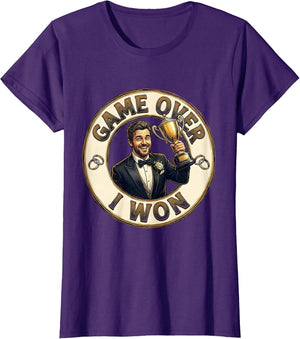 Game Over I Won Groom Bachelor Design