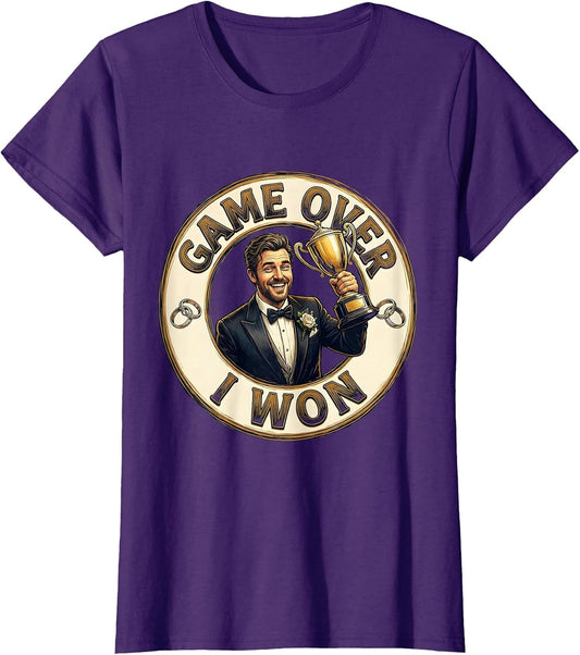 Game Over I Won Groom Bachelor Design