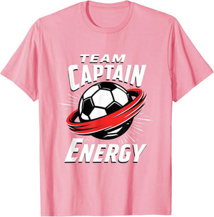 Team Captain Energy Soccer Graphic Design