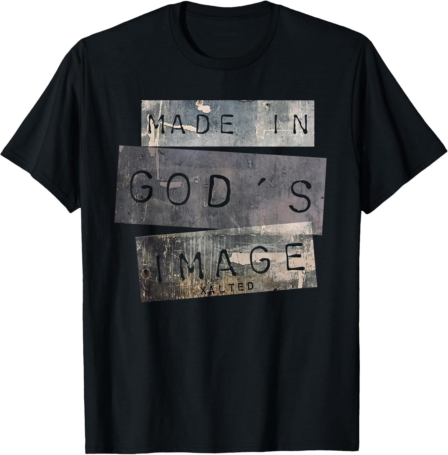 Made in God's Image T Shirt Christian Gift
