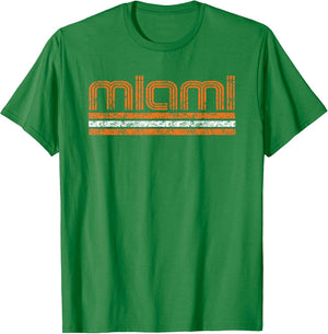 Miami Florida Retro Vintage Weathered