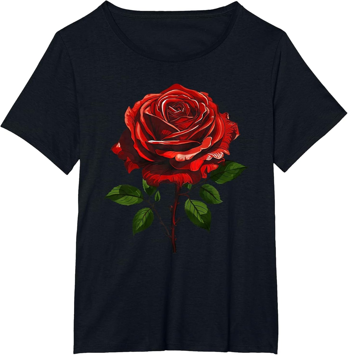 Single Red Rose Flower
