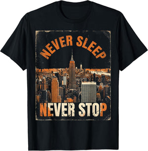 Never Sleep Never Stop New York City Design