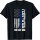 I Back The Blue for My Son Cop Son