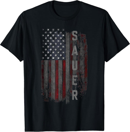 SAUER Family American Flag