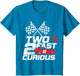 Two Fast 2 Curious Race Car 2nd Birthday Toddler Boy Girl