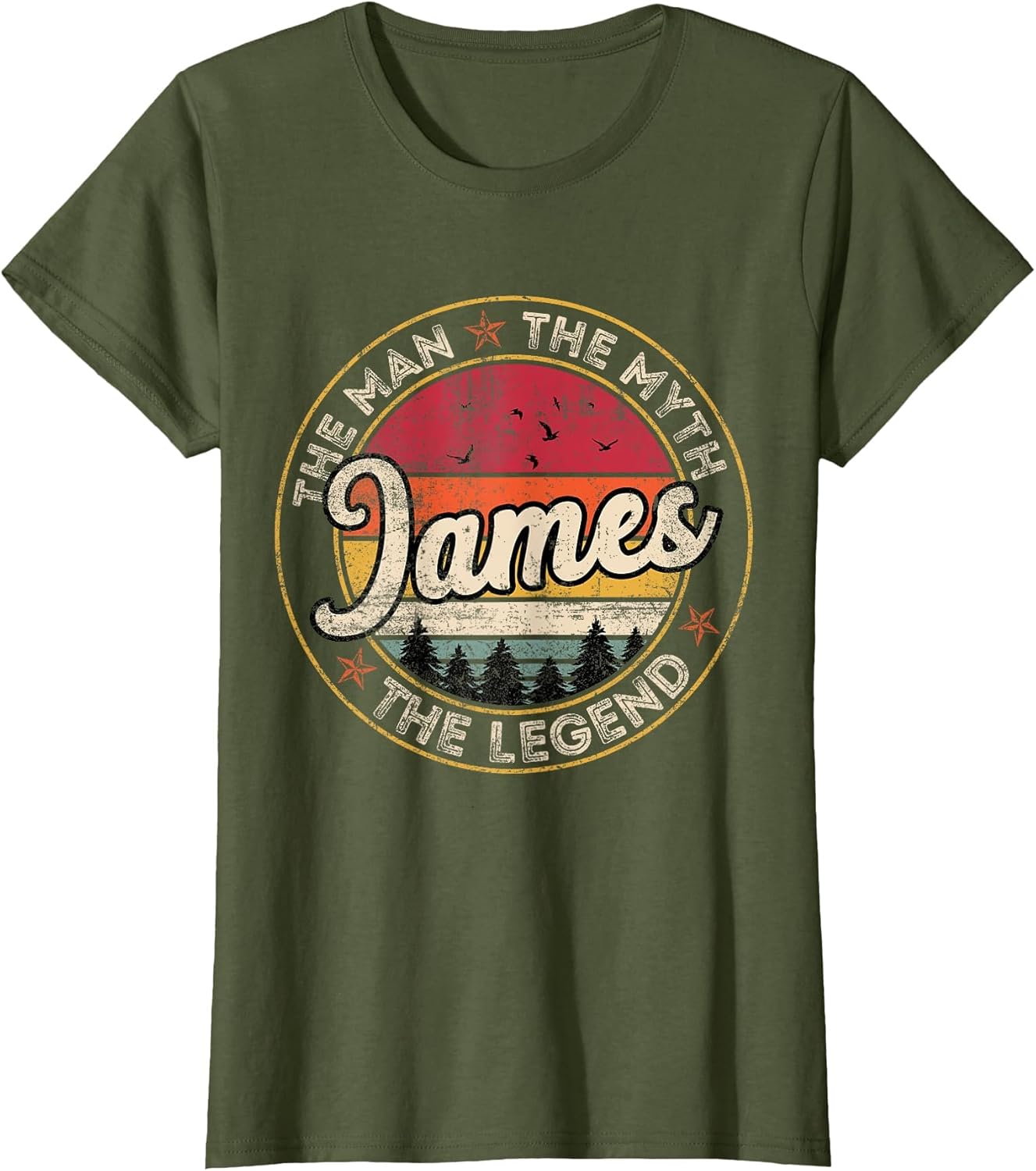 James The Man The Myth The Legend Personalized Name