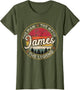 James The Man The Myth The Legend Personalized Name