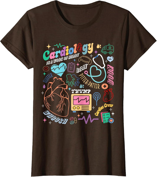 CVICU Cardiac Nurse Retro Anatomy Cardiology Human Heart RN