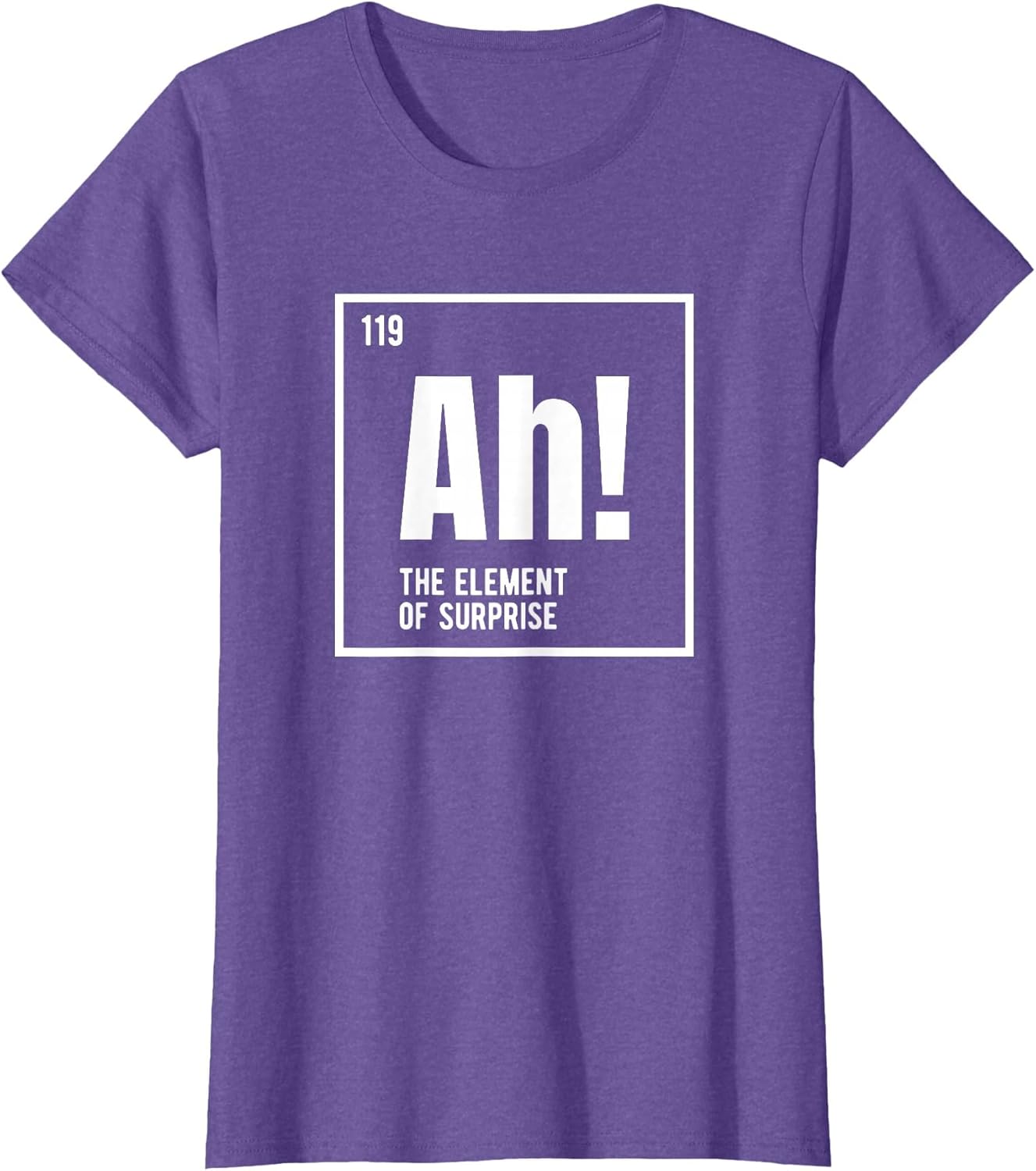 Ah The Element of Surprise Funny Chemistry Science Humor