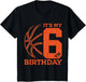 It's My 6TH Birthday Basketball 6TH Birthday