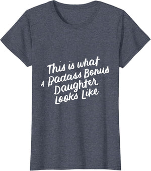 Step Bonus Daughter Funny for Stepdaughter