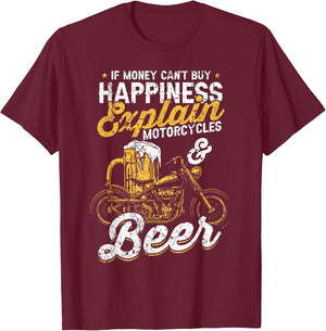 If Money Cant Buy Happiness Explain Beer & Motorcycles