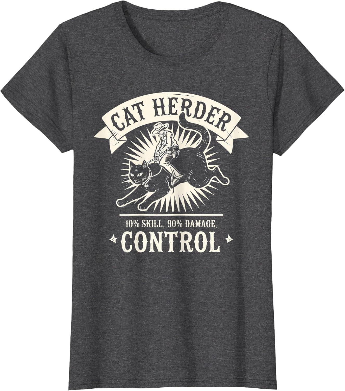 Funny Cat Herding Champion Professional Cat Herder