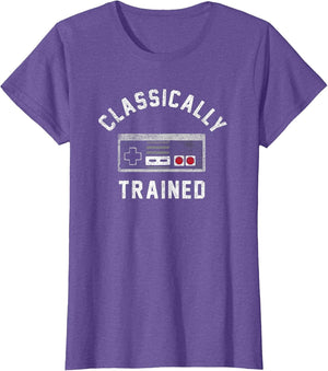 Classically Trained Video Game Adult T Shirt