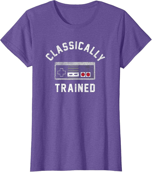 Classically Trained Video Game Adult T Shirt
