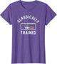 Classically Trained Video Game Adult T Shirt