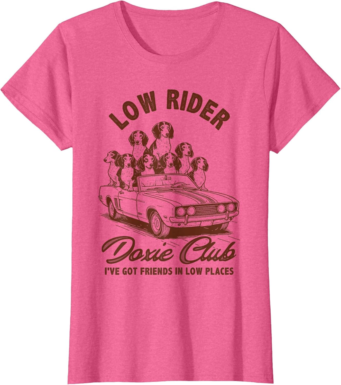 Dachshund Lover Doxie Mom Wiener Dog Low Rider Doxie Club