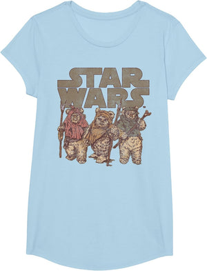 Star Wars Ewok Group Shot Logo