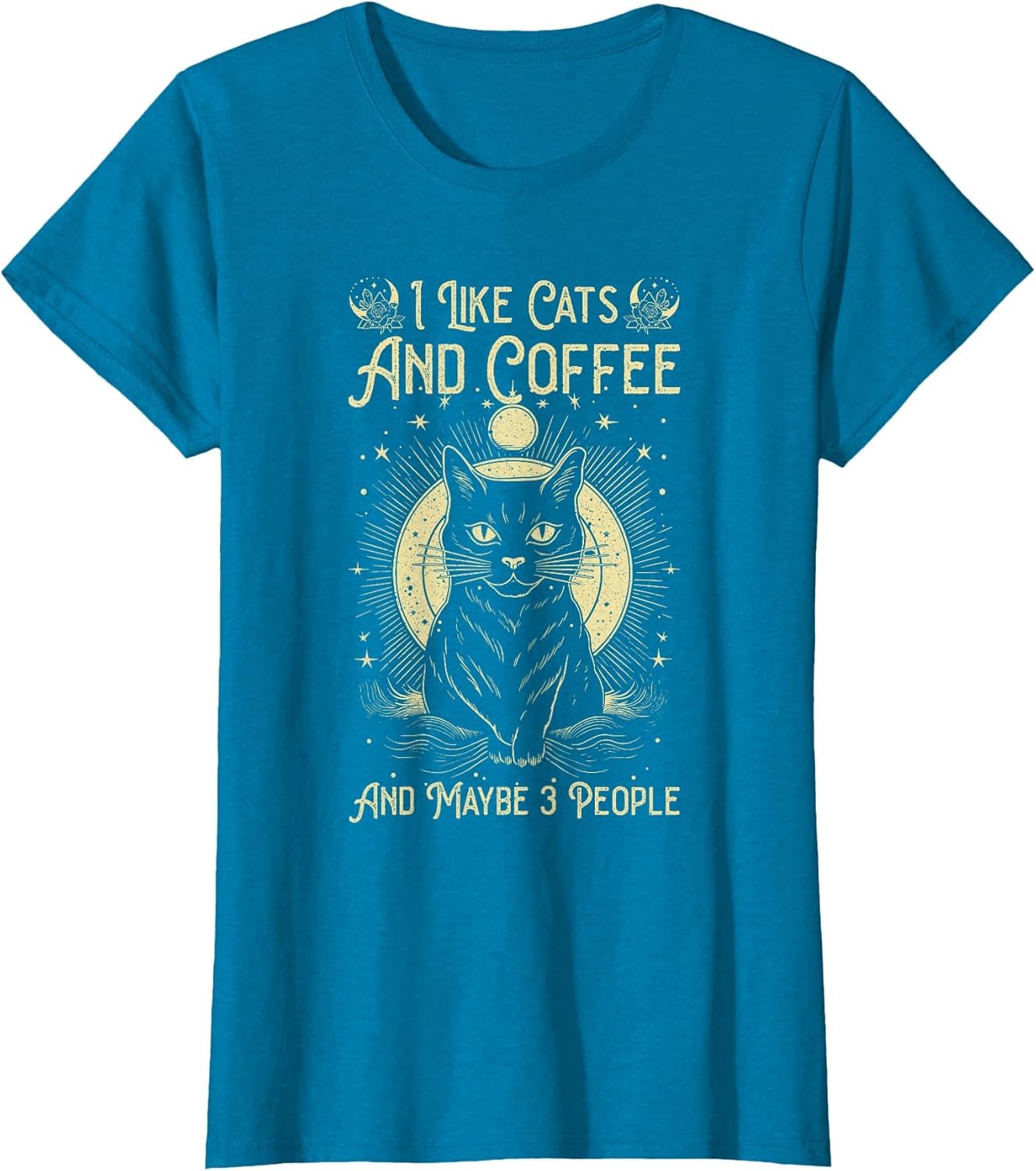 I Like Cats and Coffee and Maybe 3 People Funny Love Cats